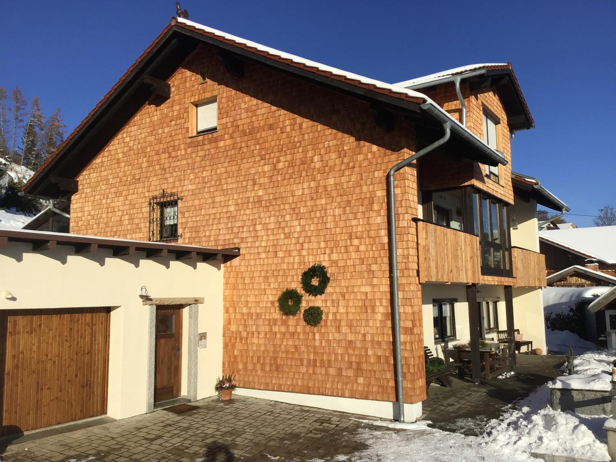 Ferienwohnung Dorfblick Lindberg ภายนอก รูปภาพ