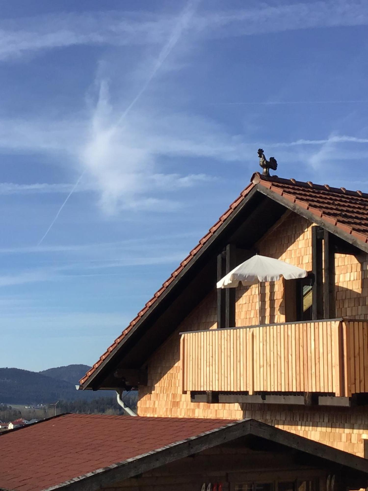 Ferienwohnung Dorfblick Lindberg ภายนอก รูปภาพ
