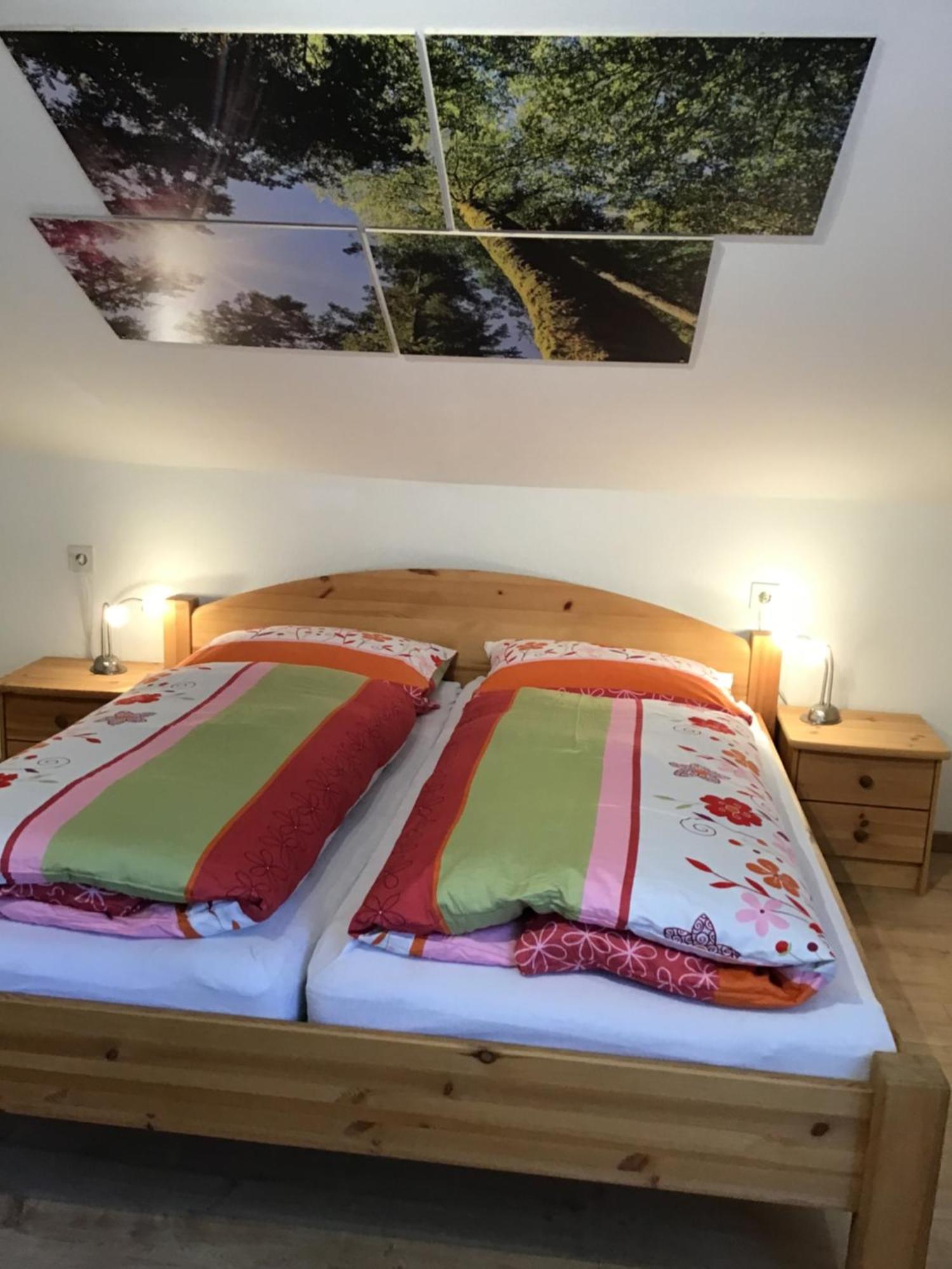 Ferienwohnung Dorfblick Lindberg ภายนอก รูปภาพ